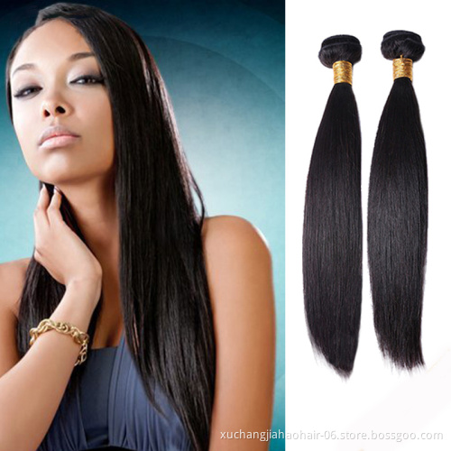 Wholesale grade 8a unprocessed good hair virgin brazilian and peruvian straight human hair bundles